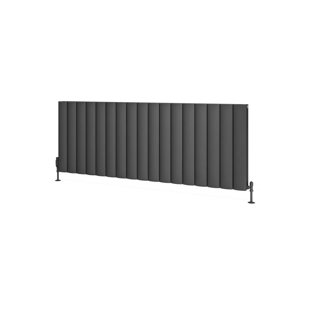 Guardia 600 x 1610 Aluminium Radiator Matt Anthracite