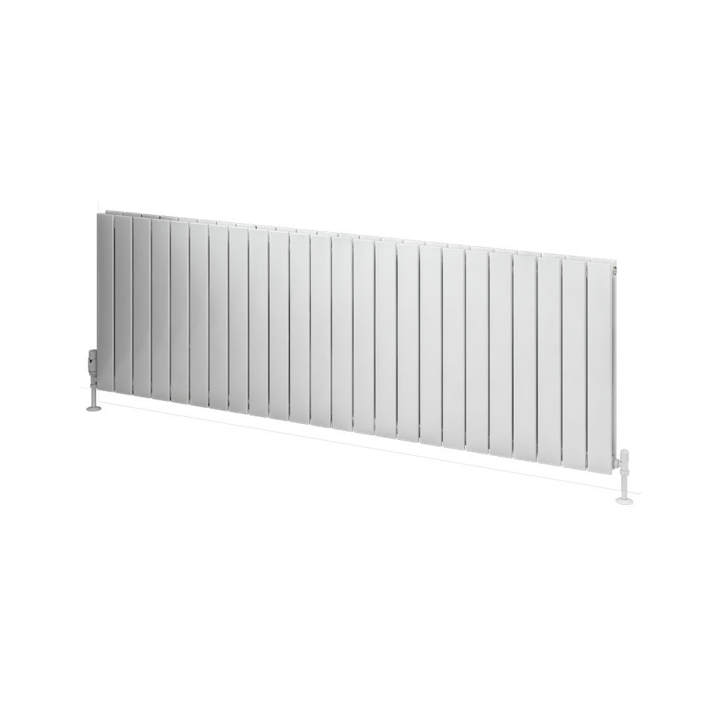 Addington Aluminium 600 x 1772 Radiator Type20 Gloss White