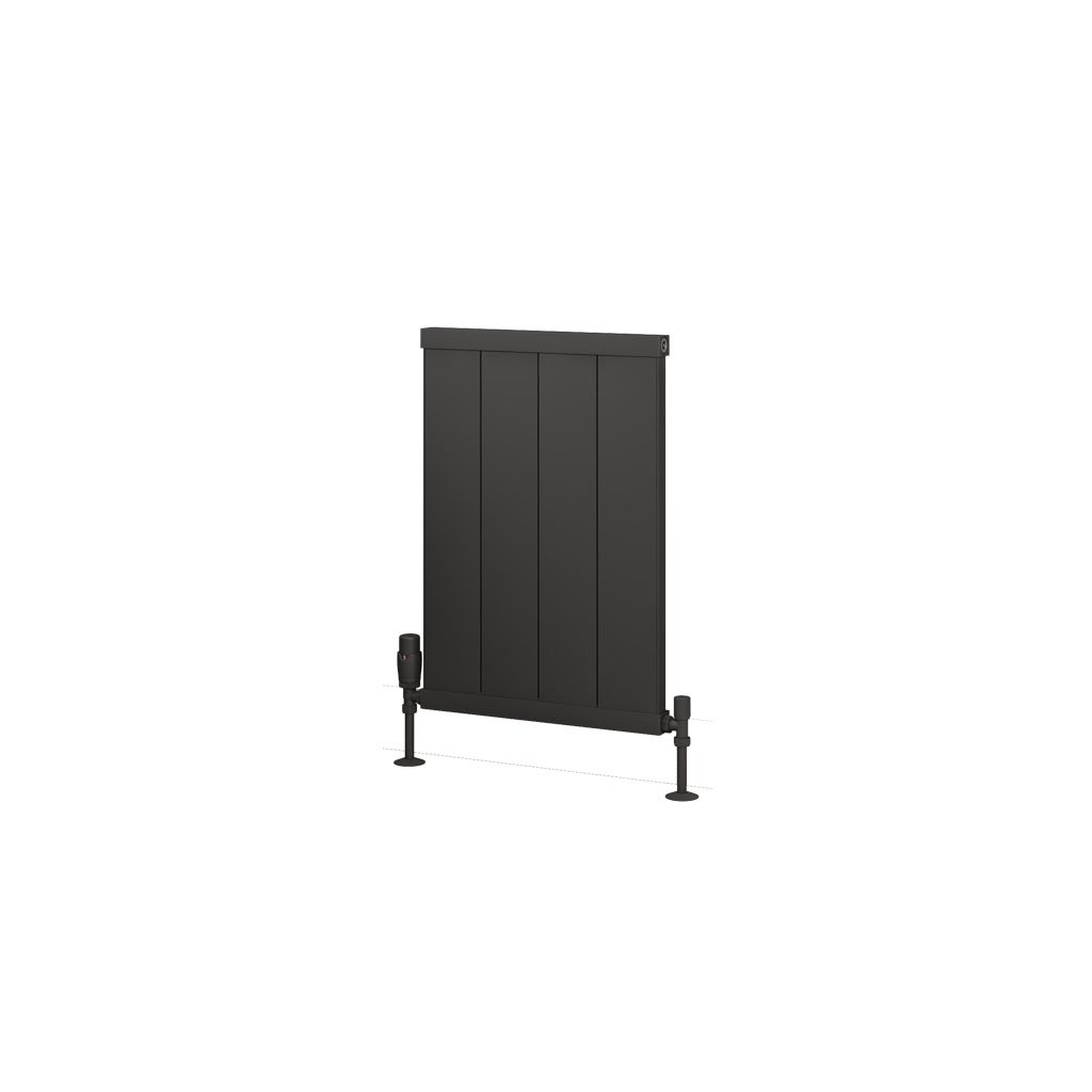 Kingswood Slimline 600 x 410 Aluminium Radiator Matt Anthracite