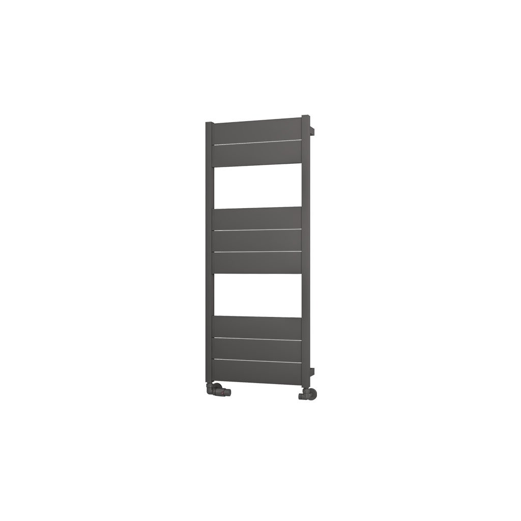 Kingswood Slimline 1220 x 500 Aluminium Towel Rail Matt Anthracite