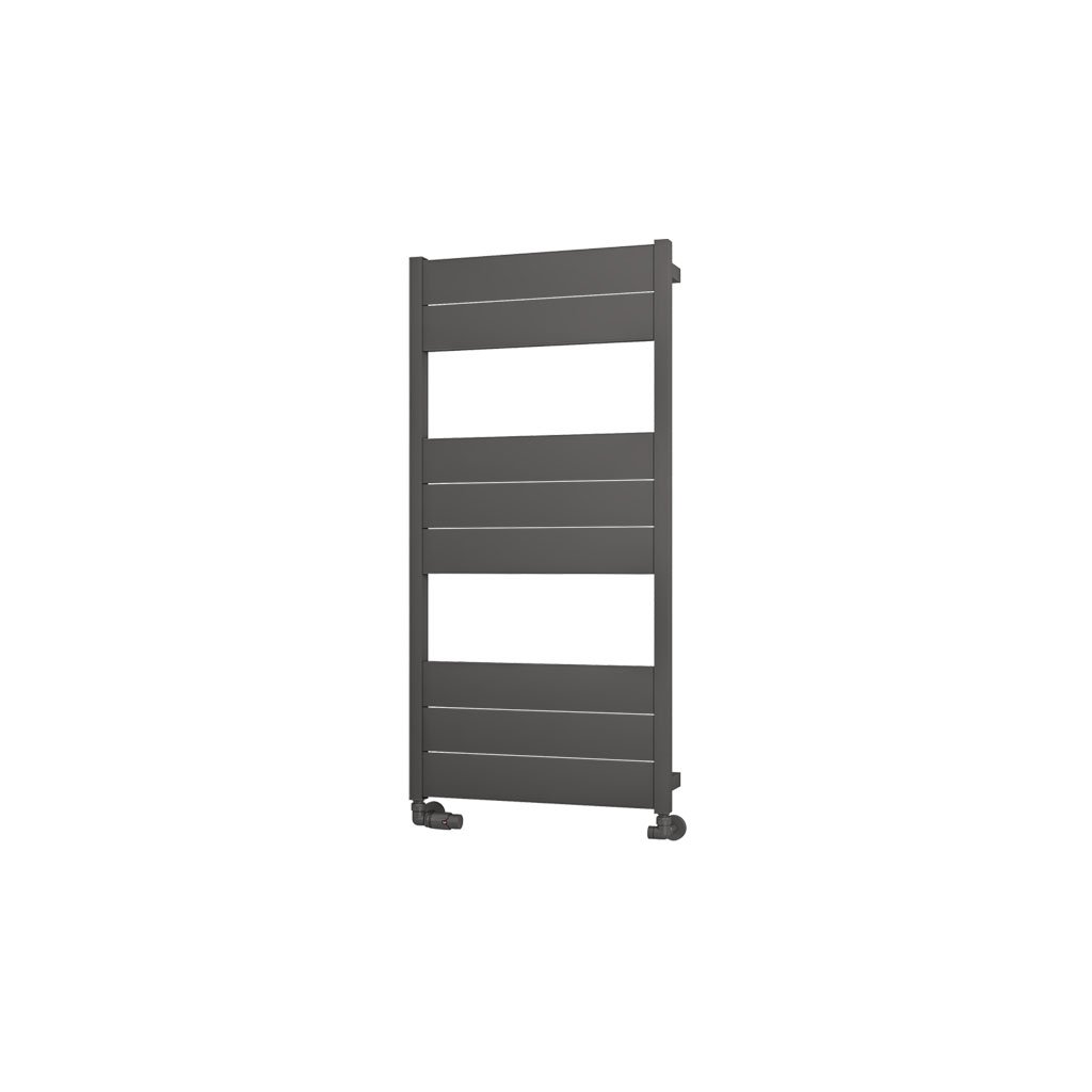 Kingswood Slimline 1220 x 600 Aluminium Towel Rail Matt Anthracite