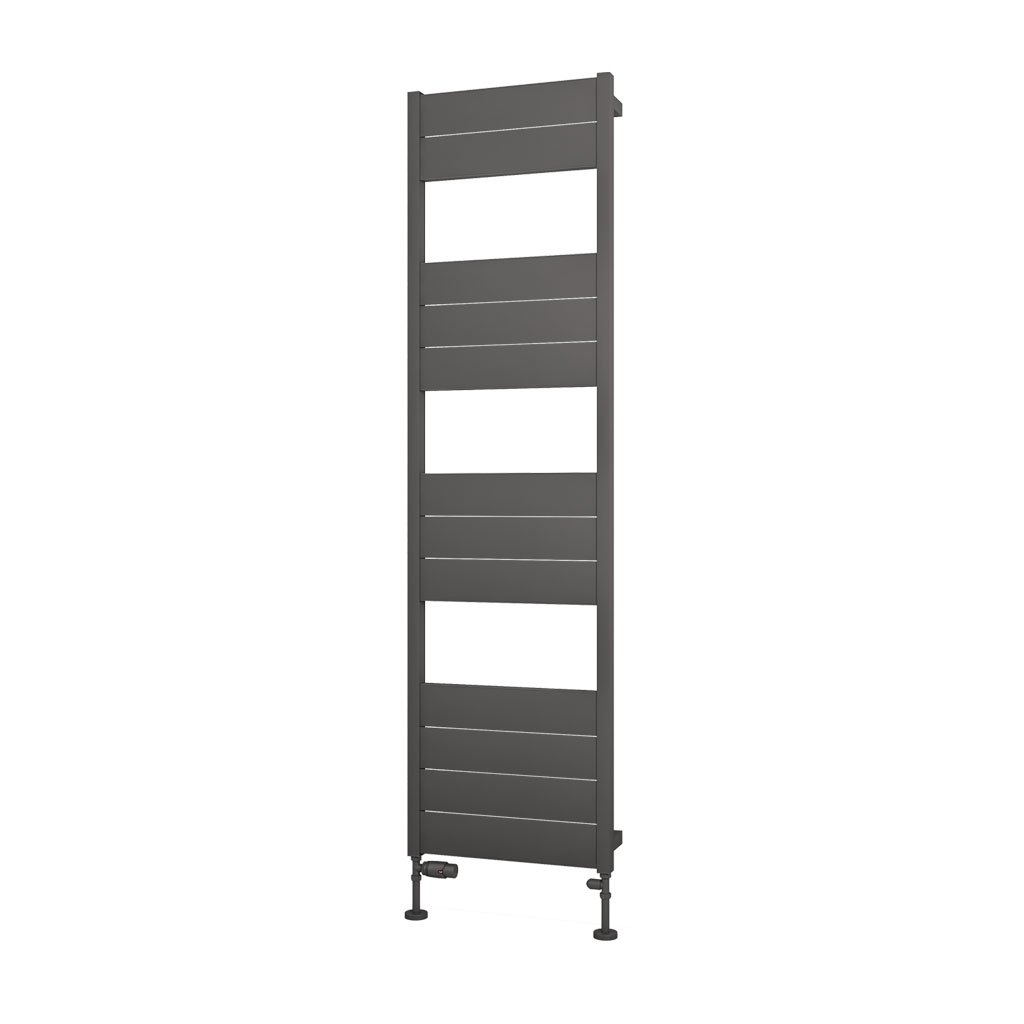 Kingswood Slimline 1820 x 500 Aluminium Towel Rail Matt Anthracite