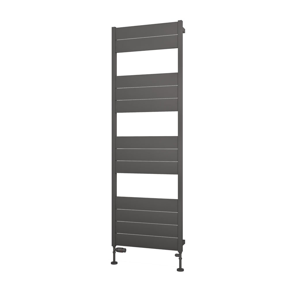 Kingswood Slimline 1820 x 600 Aluminium Towel Rail Matt Anthracite