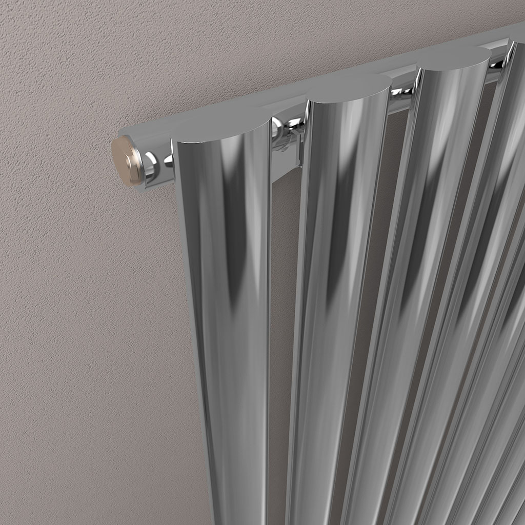 Tunstall 1800 x 280 Radiator Chrome