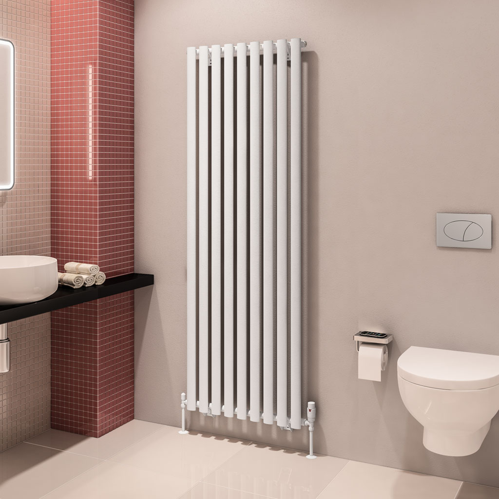 Tunstall 1800 x 630 Radiator Matt White