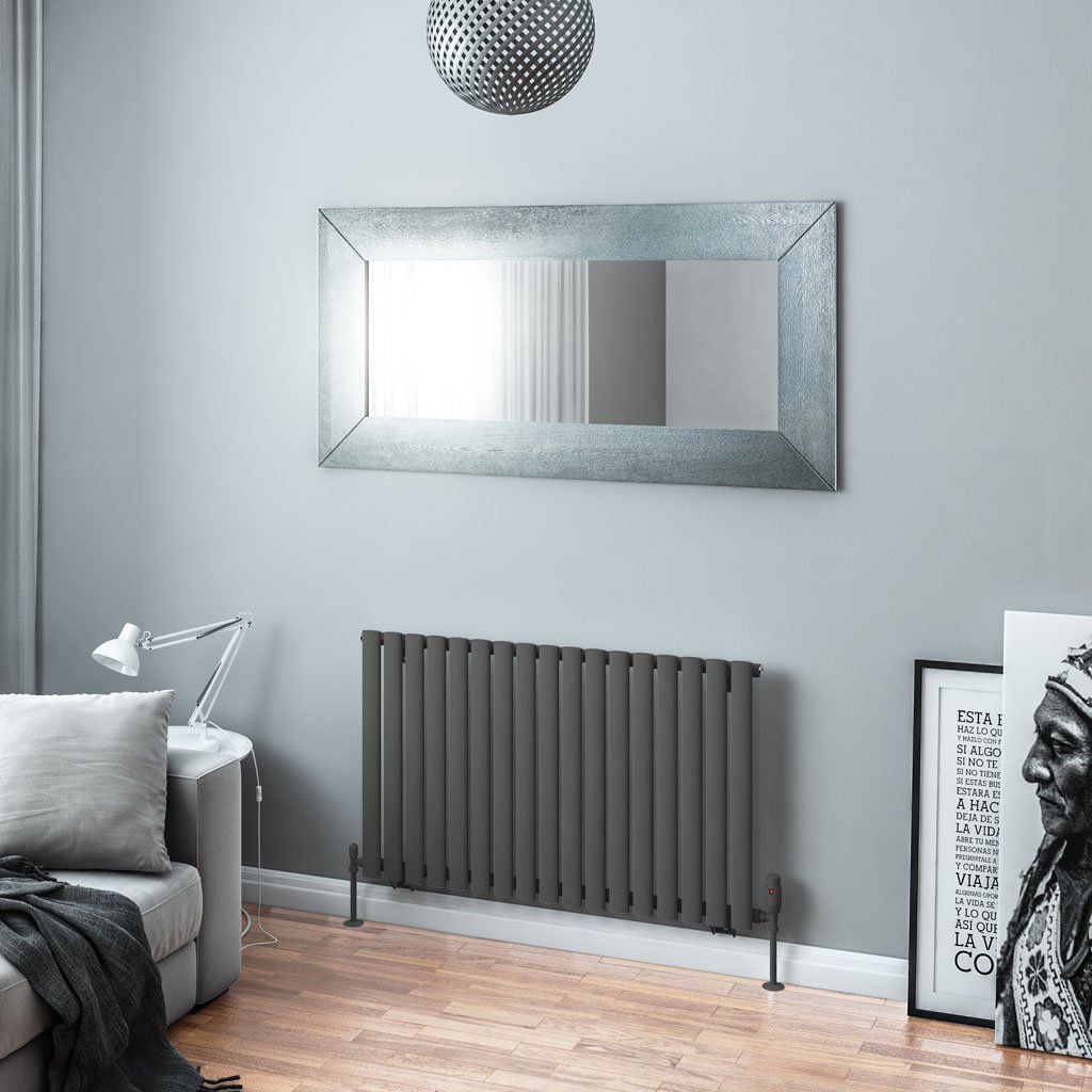 Tunstall 600 x 1002 Radiator Matt Anthracite