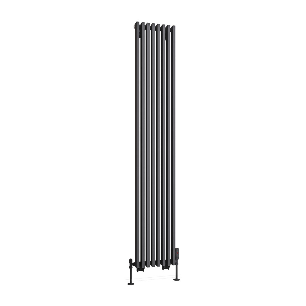 Rowsham 1800 x 300mm Radiator Matt Anthracite