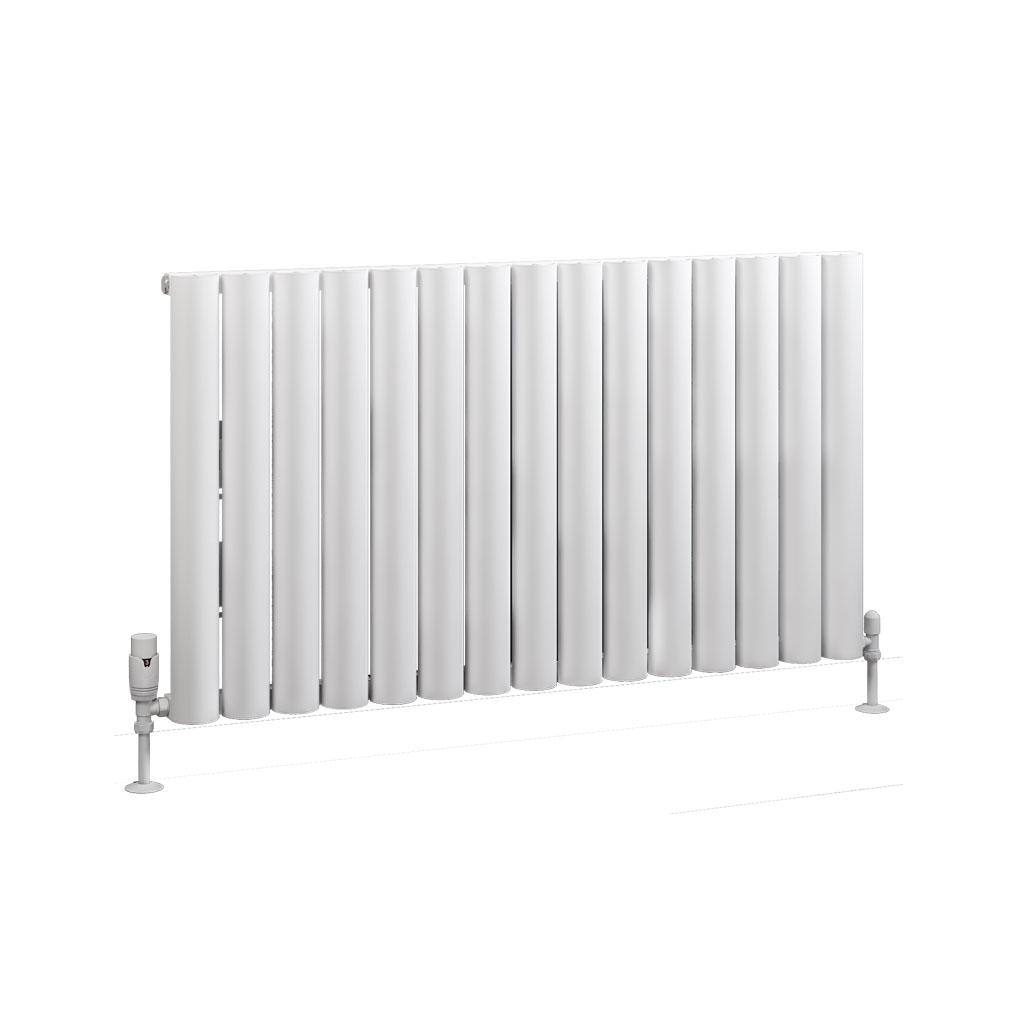 Kelmscott 600 x 1045 Aluminium Radiator Matt White