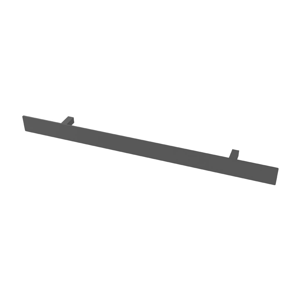 Malmesbury Flat Style Towel Hanger 565mm Matt Anthracite