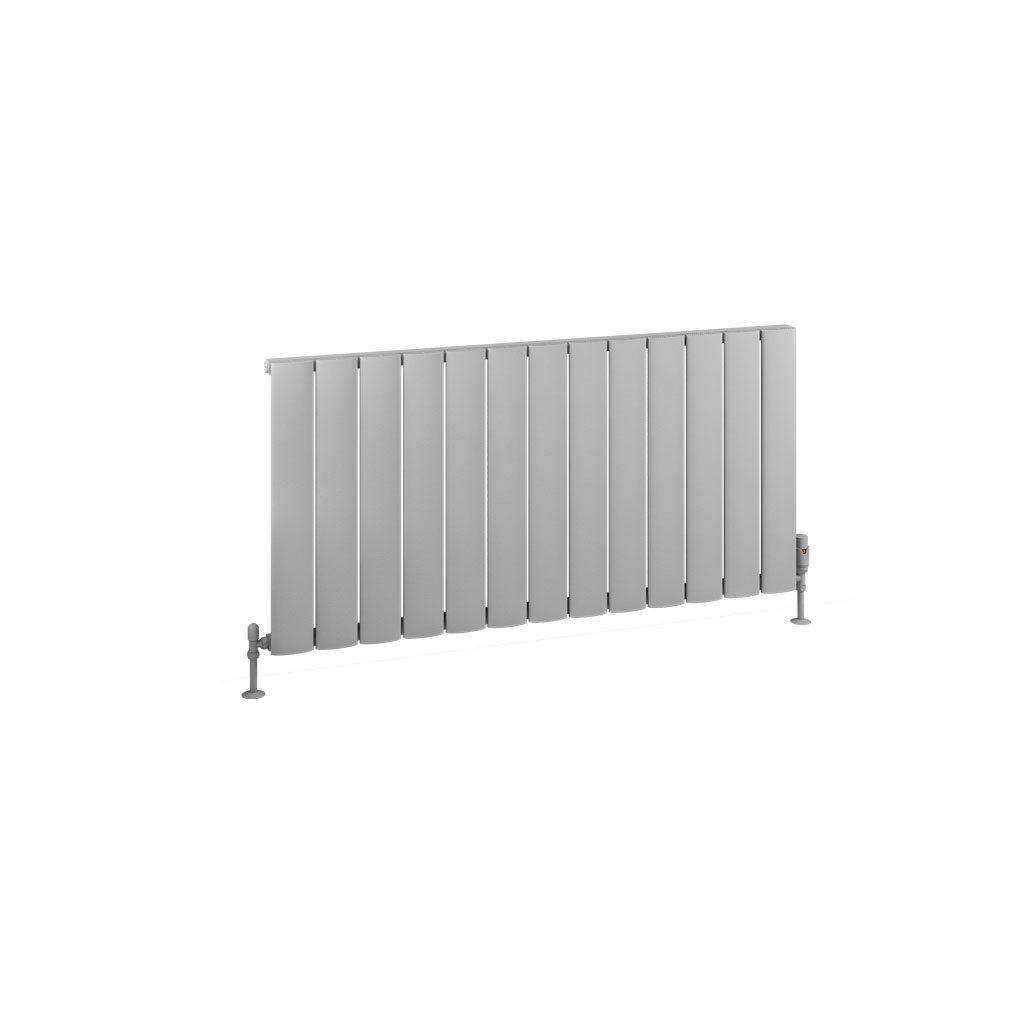 Malmesbury 600 x 1230 Aluminium Radiator Matt Grey