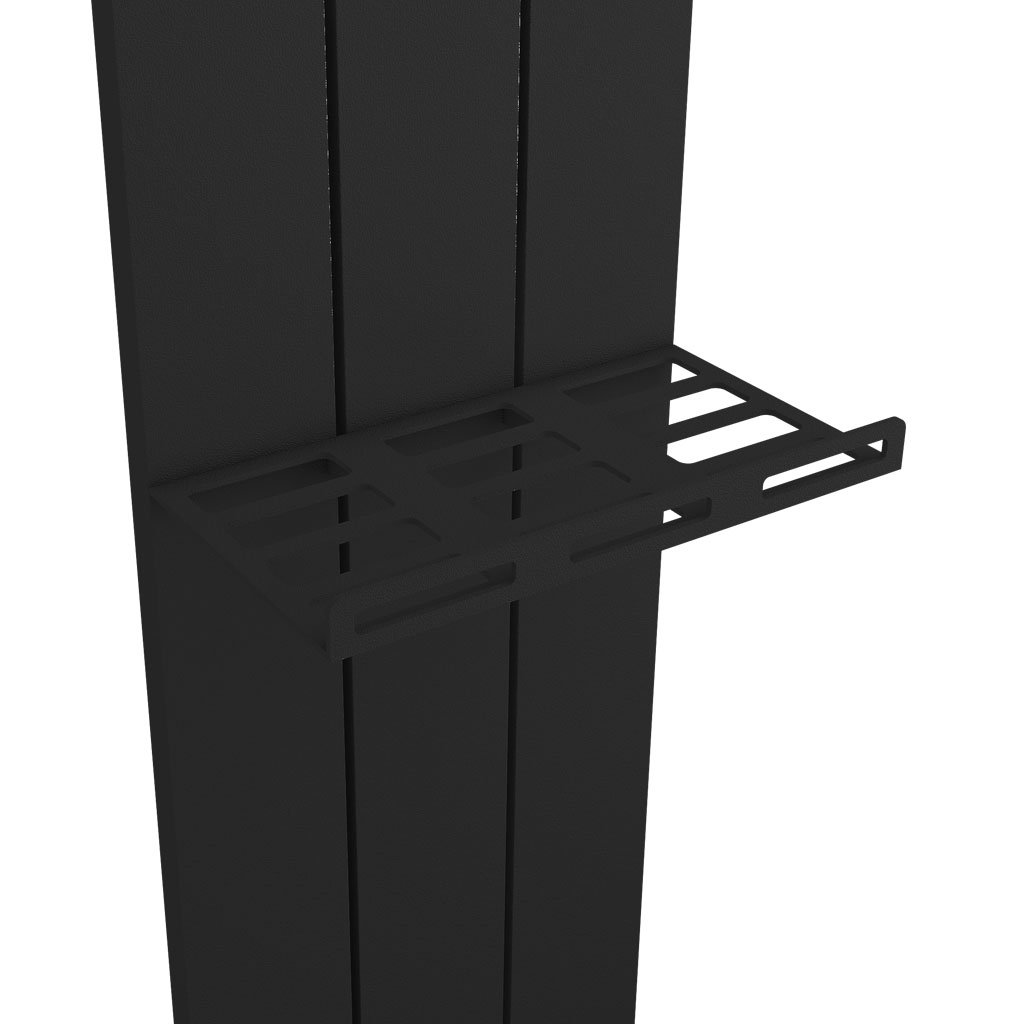 Design Towel Shelf 280mm Charlton/Rosano Matt Black