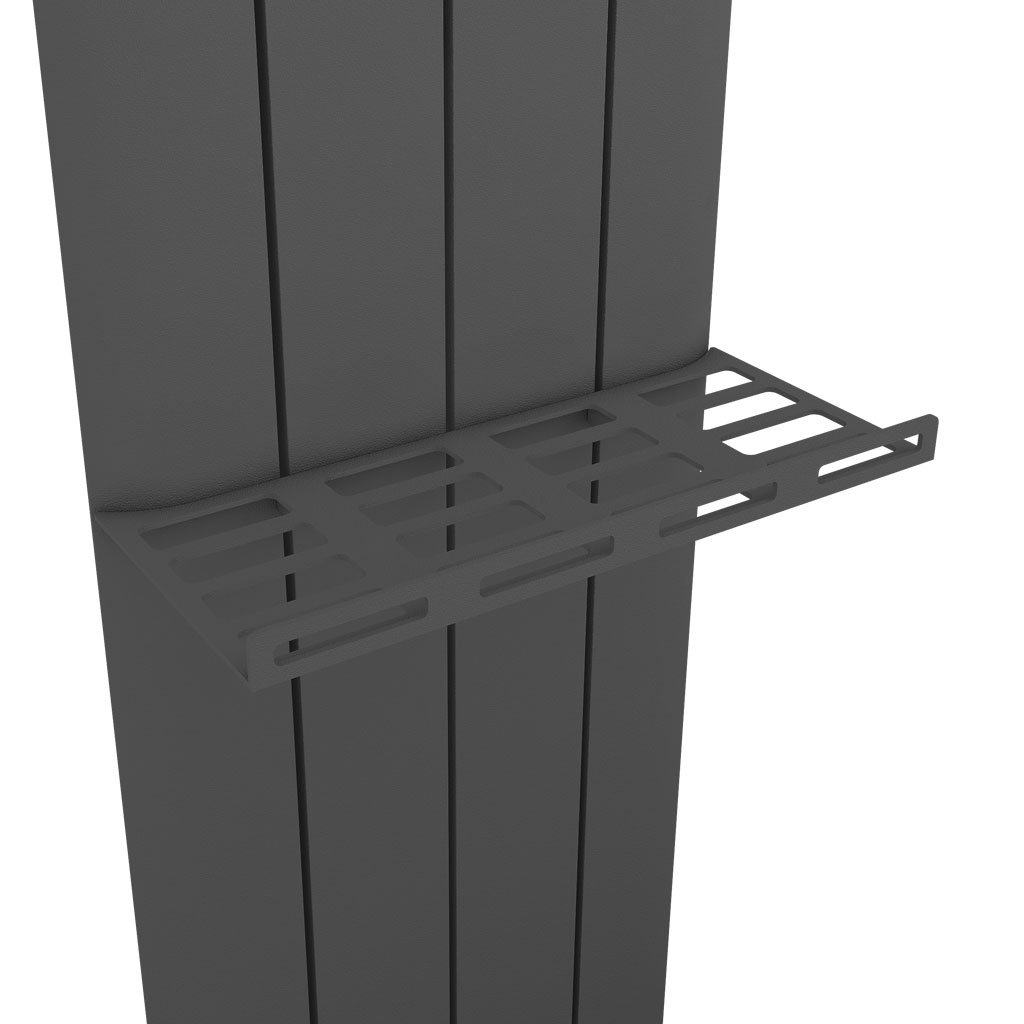 Design Towel Shelf 375mm Withington/Peretti Matt Anthracite