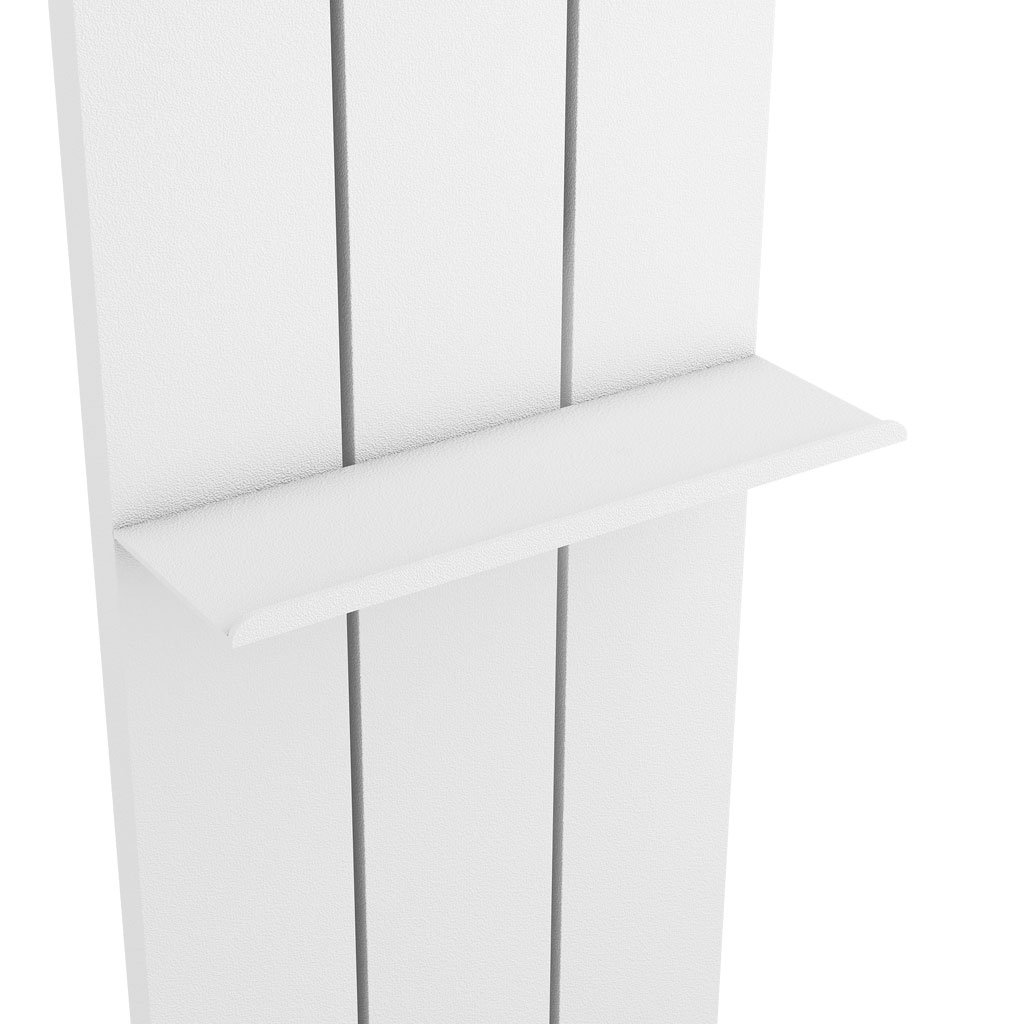 Flat Towel Shelf 280mm Charlton/Rosano Matt White