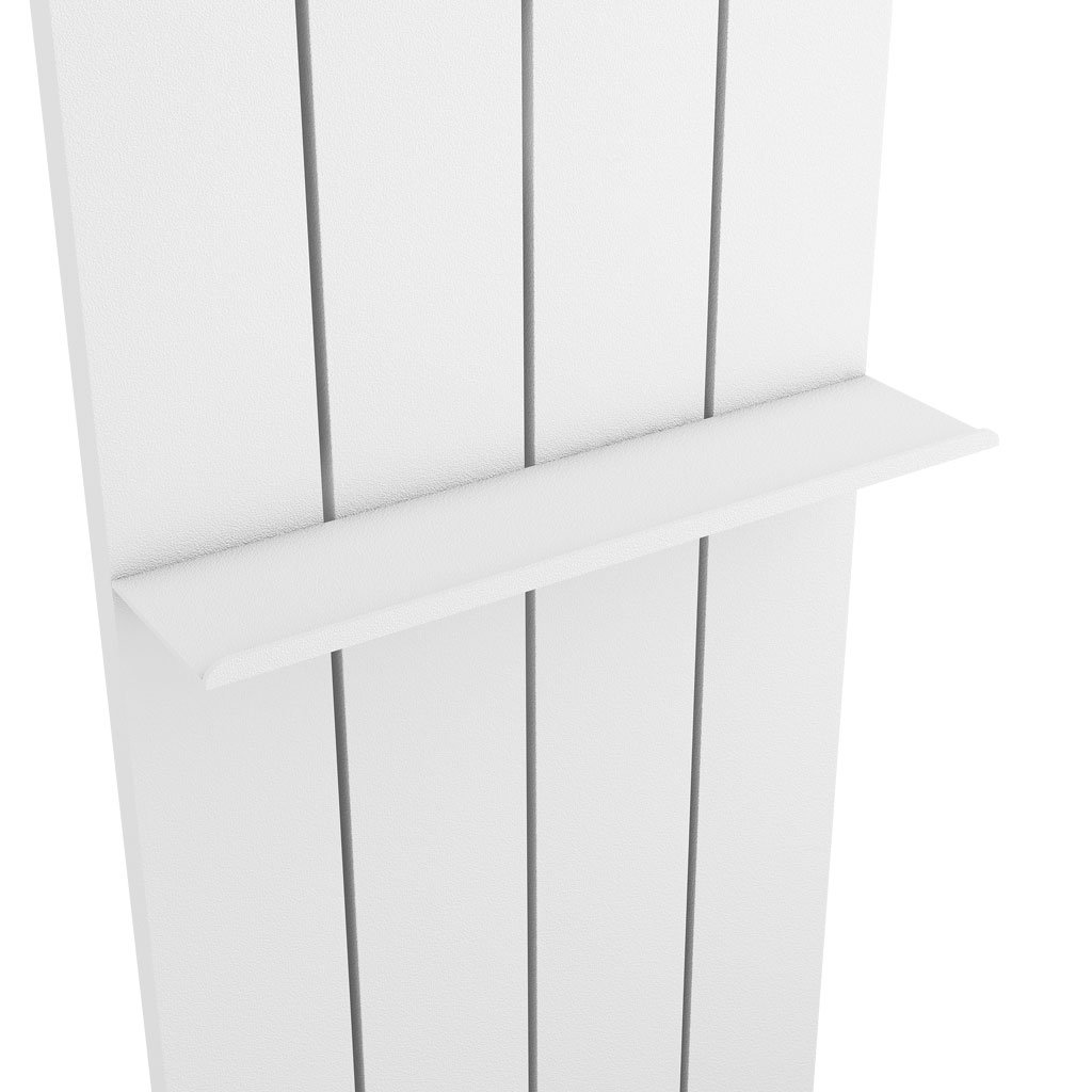 Flat Towel Shelf 375mm Charlton/Rosano Matt White