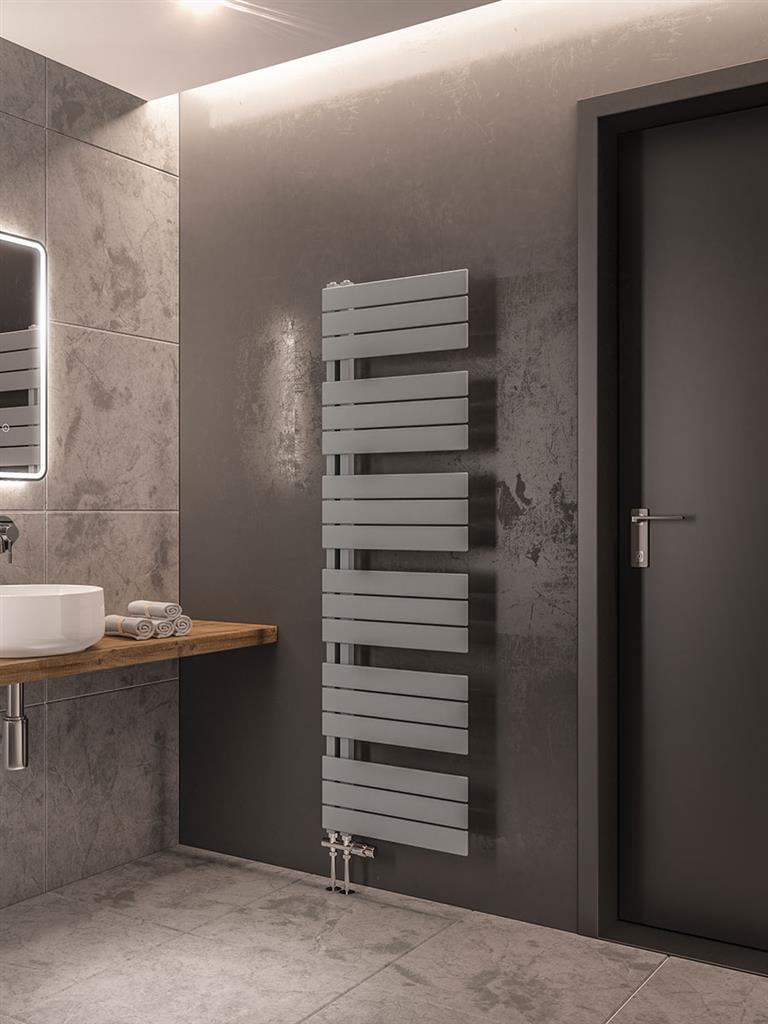 Helmsley 1640 x 500 Towel Rail Matt Grey