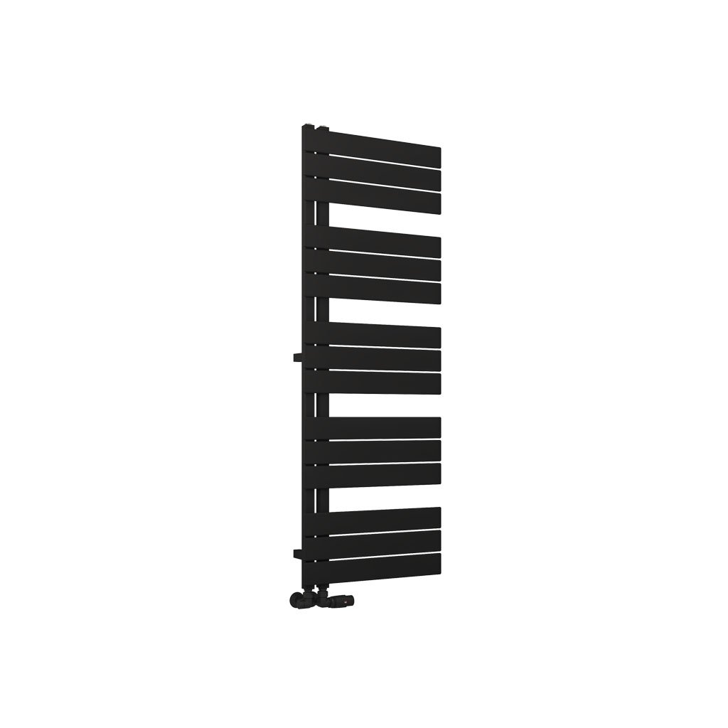 Helmsley 1400 x 500 Towel Rail Matt Black