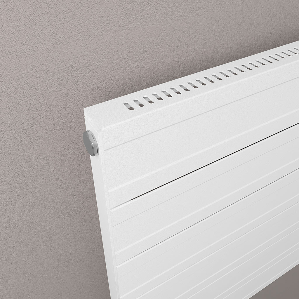 Berkeley 603 x 1000 Aluminium Radiator Matt White