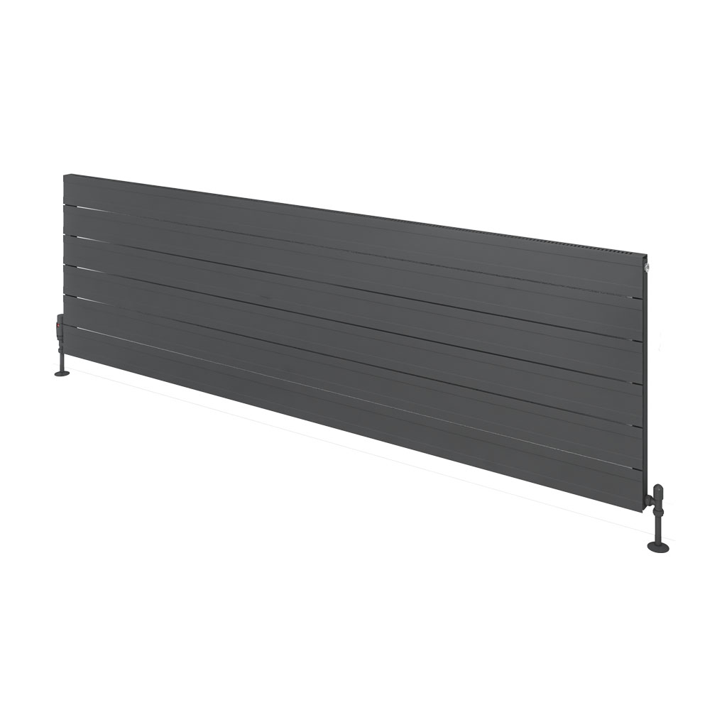 Berkeley 603 x 2000 Aluminium Radiator Matt Anthracite