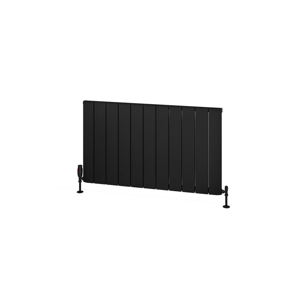 Withington 600 x 1040 Aluminium Radiator Matt Black