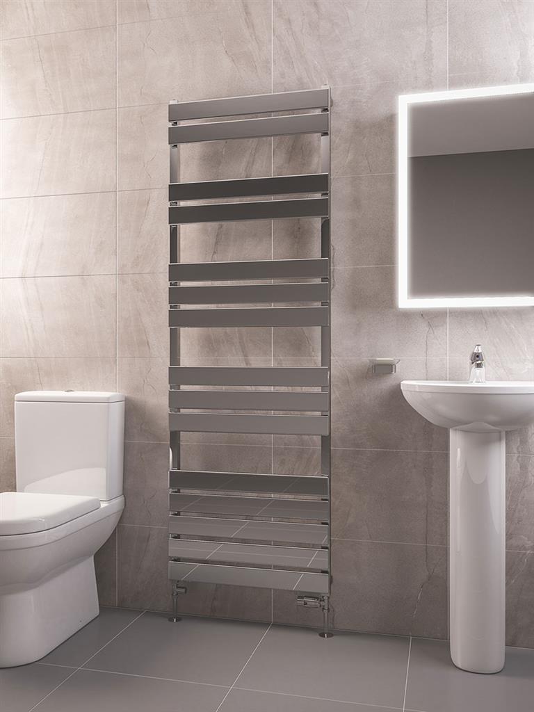 Deddington 1800 x 600 Towel Rail Chrome