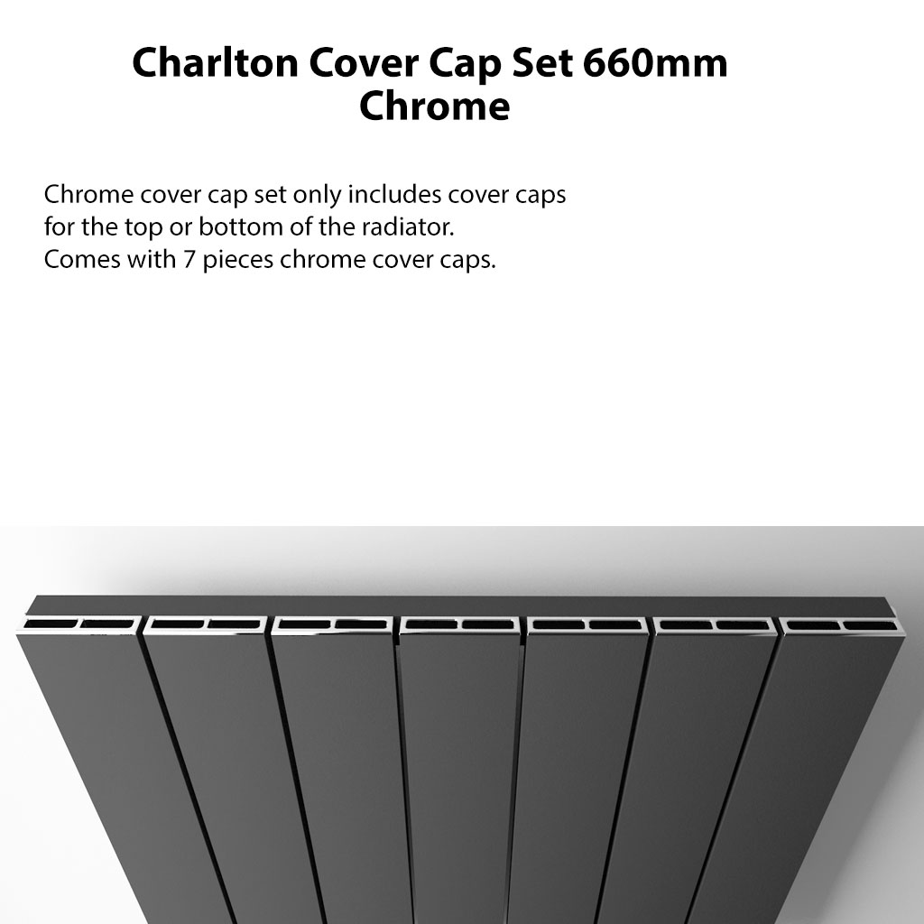 Charlton Cover Cap Set 660mm Chrome