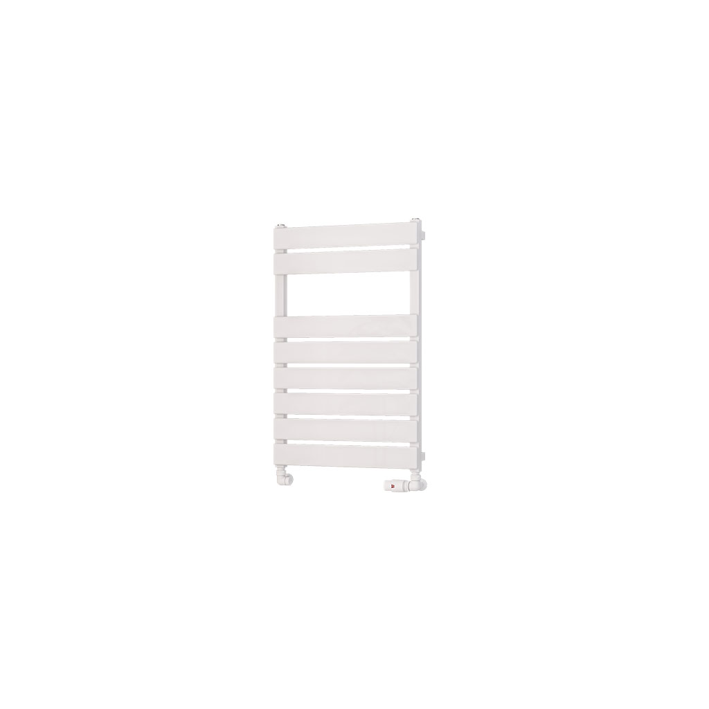 Deddington 800 x 500 Towel Rail Gloss White