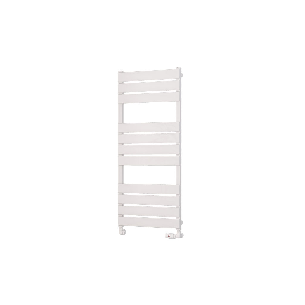 Deddington 1200 x 500 Towel Rail Gloss White