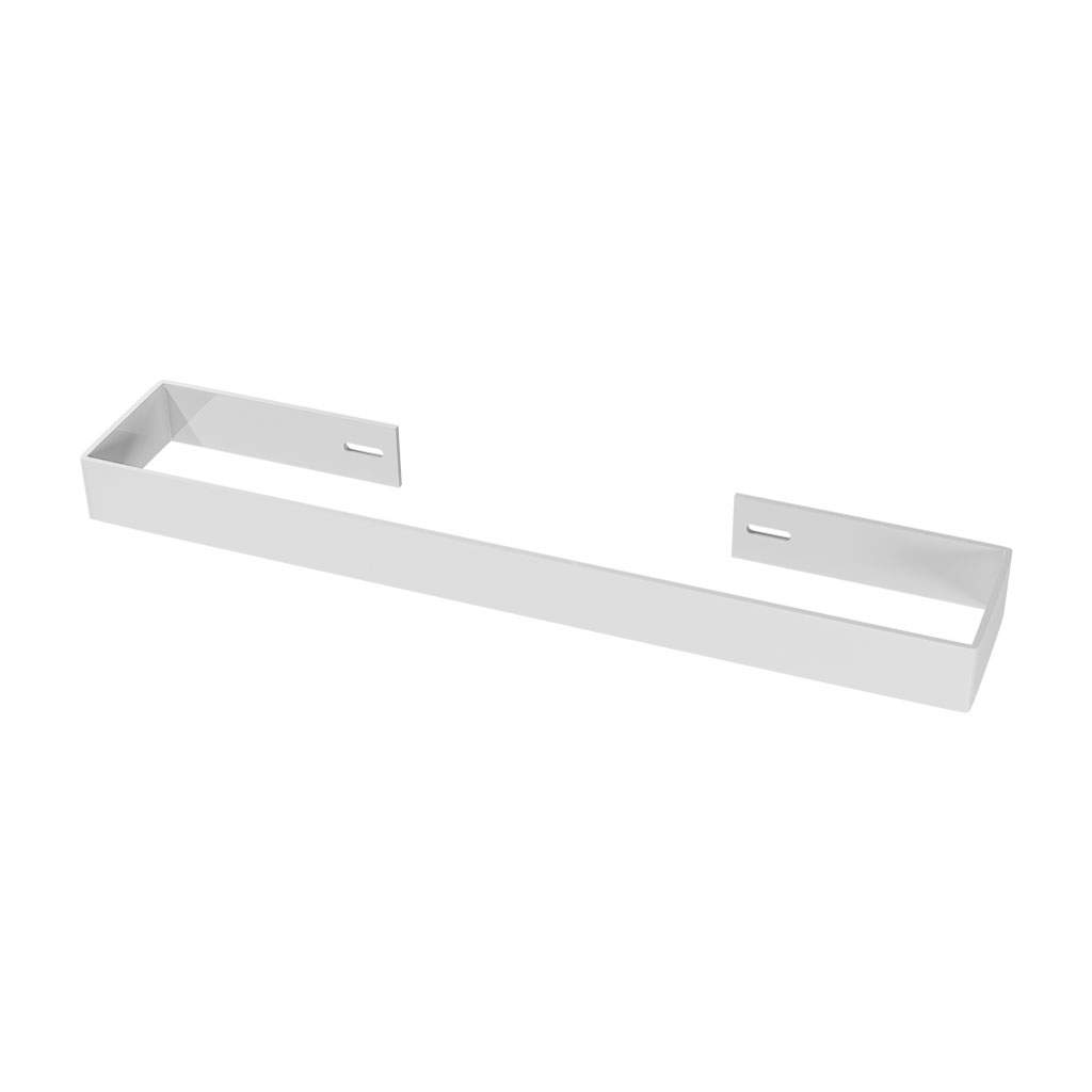 Deddington Vertical 470mm Towel Hanger Gloss White