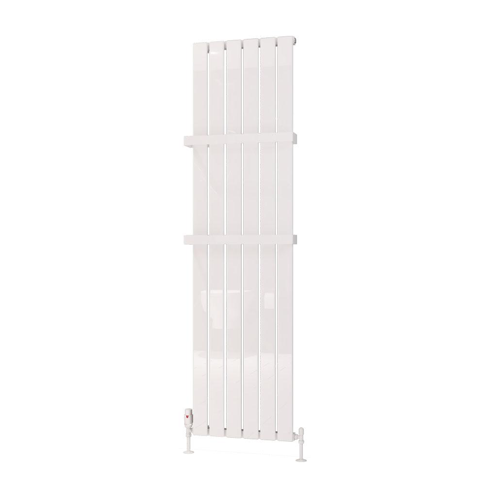 Deddington Vertical 470mm Towel Hanger Gloss White