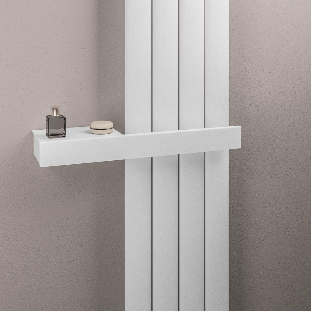 Multi-Purpose Towel Hanger LH 300mm Matt White