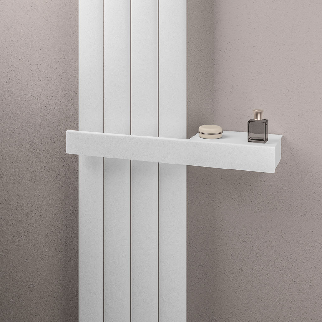 Multi-Purpose Towel Hanger RH 300mm Matt White