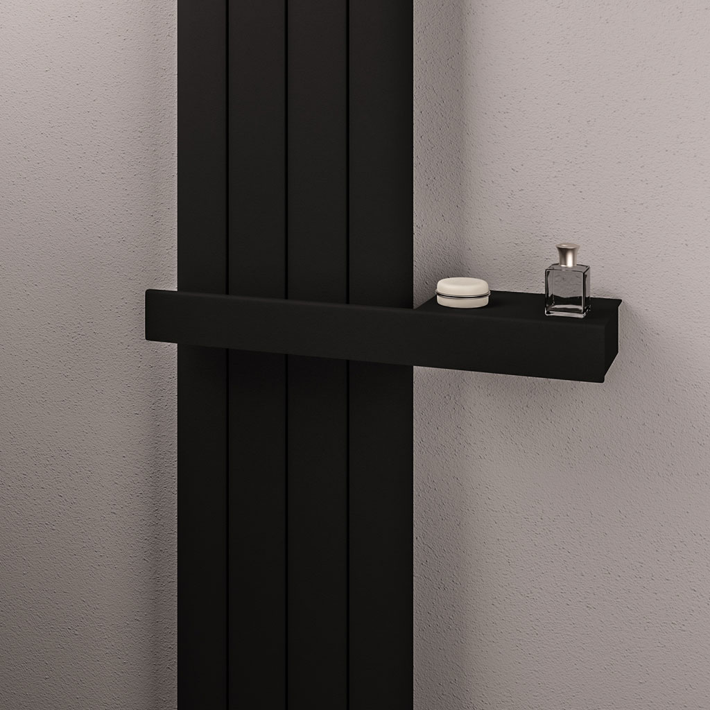 Multi-Purpose Towel Hanger RH 400mm Matt Black