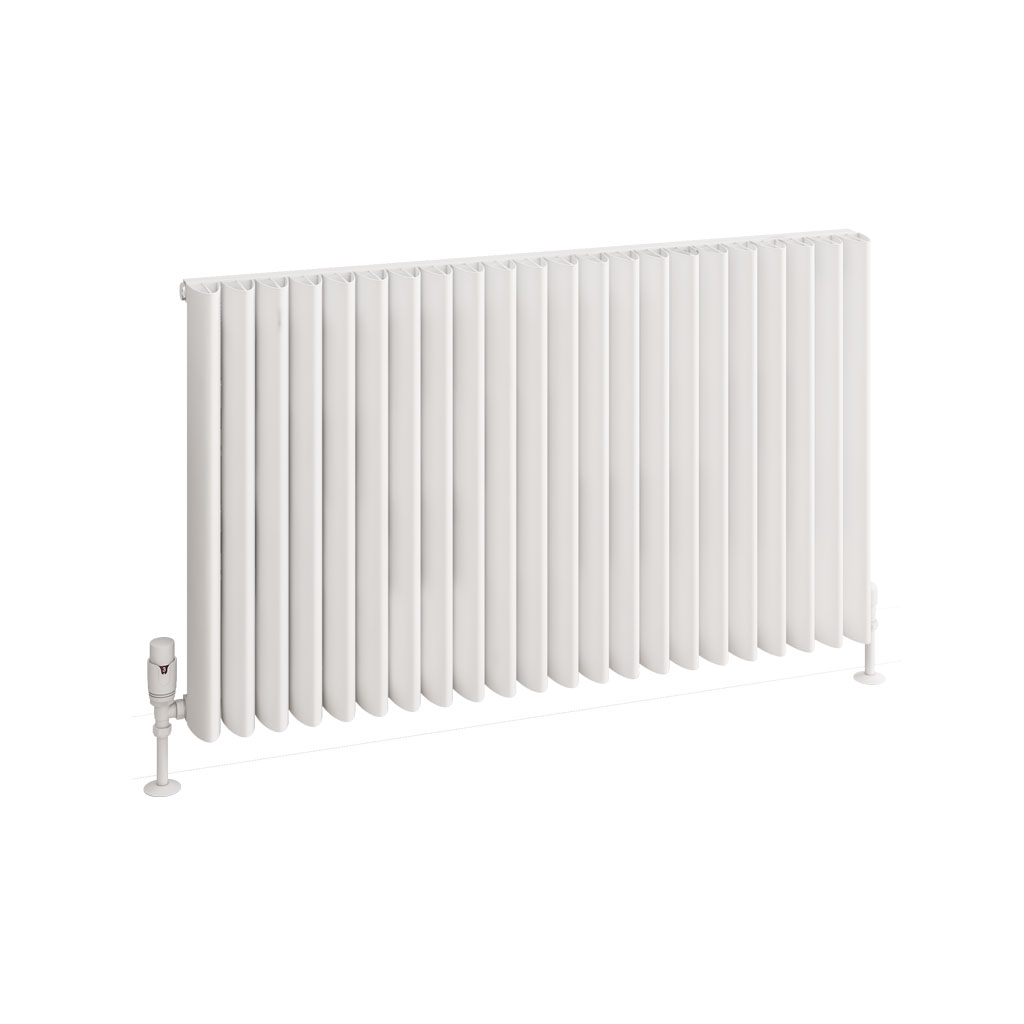 Witney 600 x 1040 Aluminium Radiator Matt White