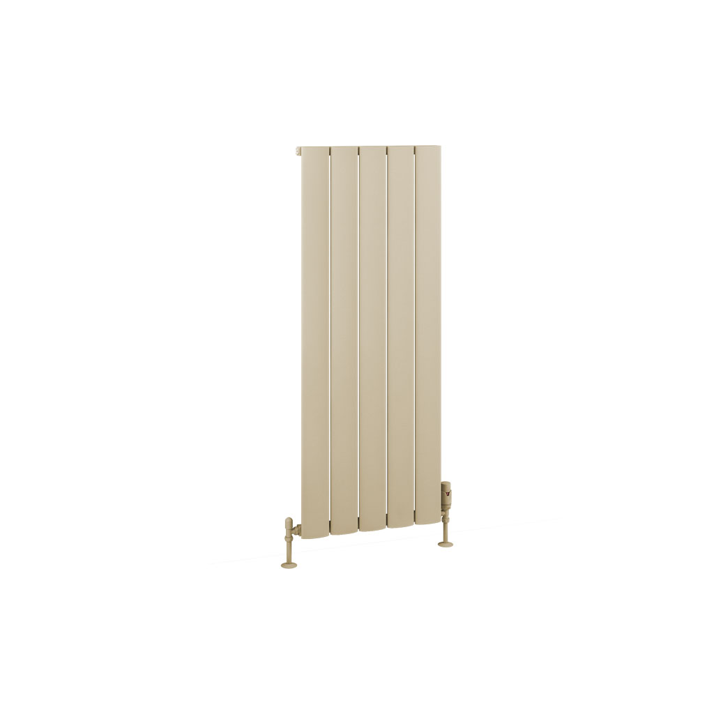 Malmesbury 1200 x 470 Aluminium Radiator Matt Cappuccino