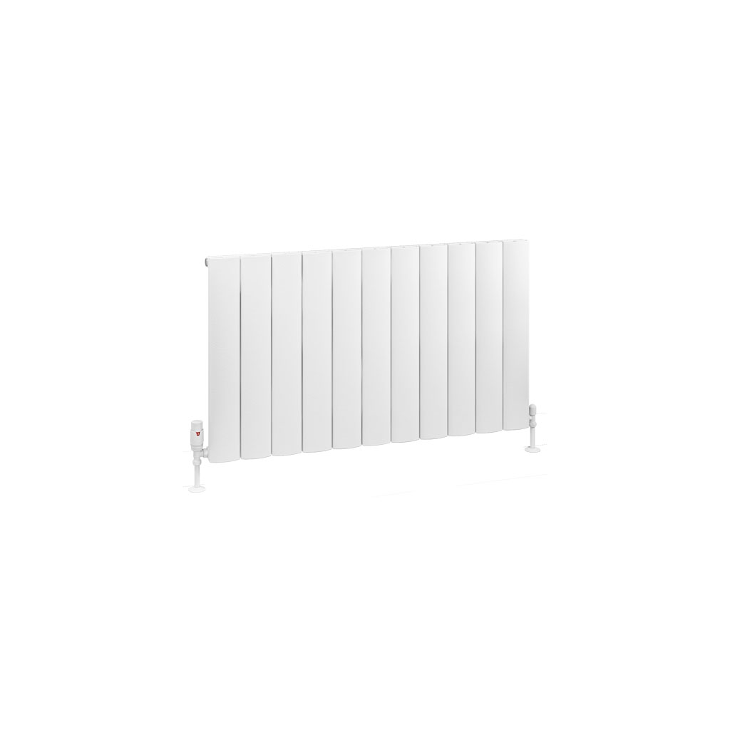 Tordino 600 x 1040 Aluminium Radiator Matt White