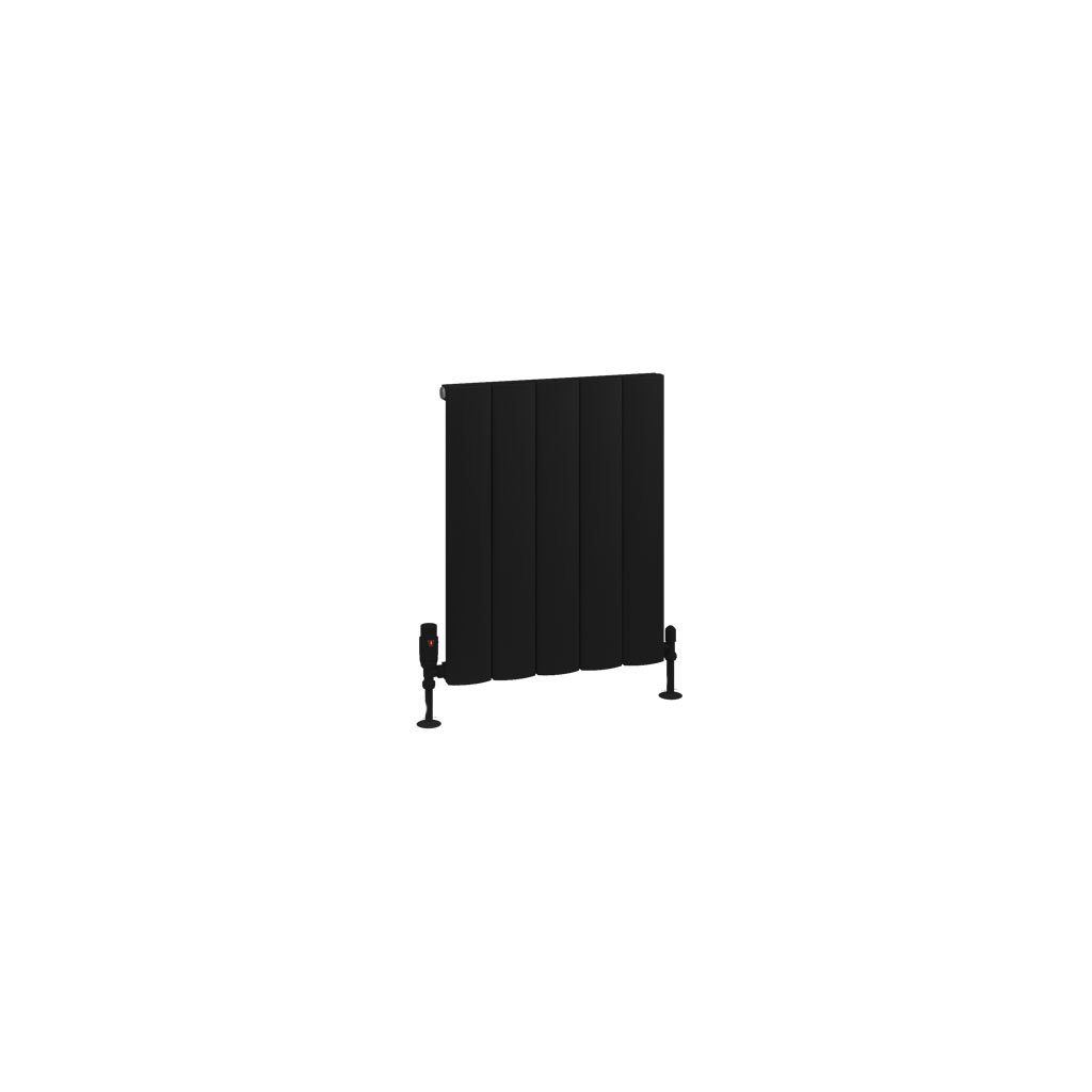 Tordino 600 x 470 Aluminium Radiator Matt Black