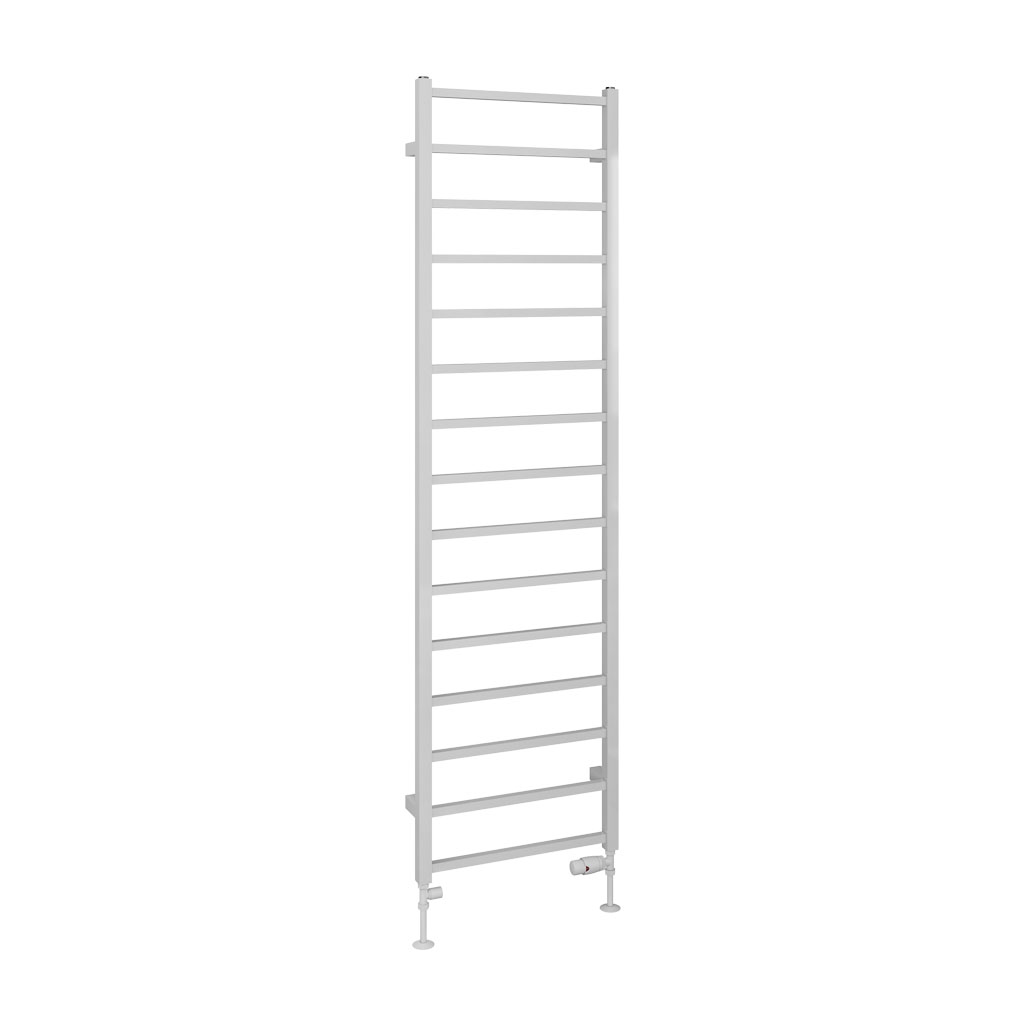 Tuscan Square Towel Rail 1800 x 500 Gloss White