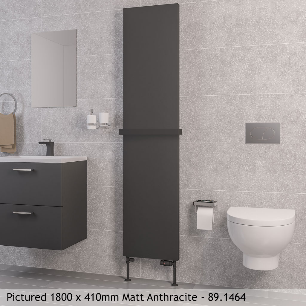 Wingrave 1800 x 610 Flat Panel Radiator Matt Anthracite