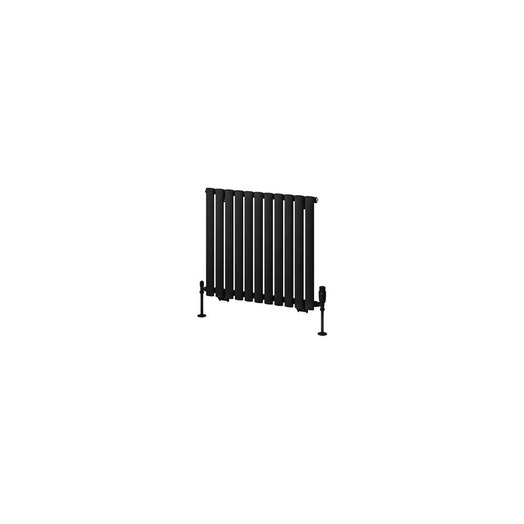 Tunstall 600 x 648 Radiator Matt Black