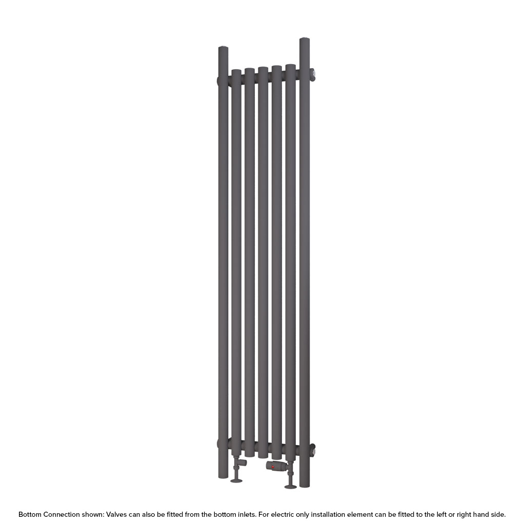 Lambourne 1800 x 420 Radiator Matt Anthracite