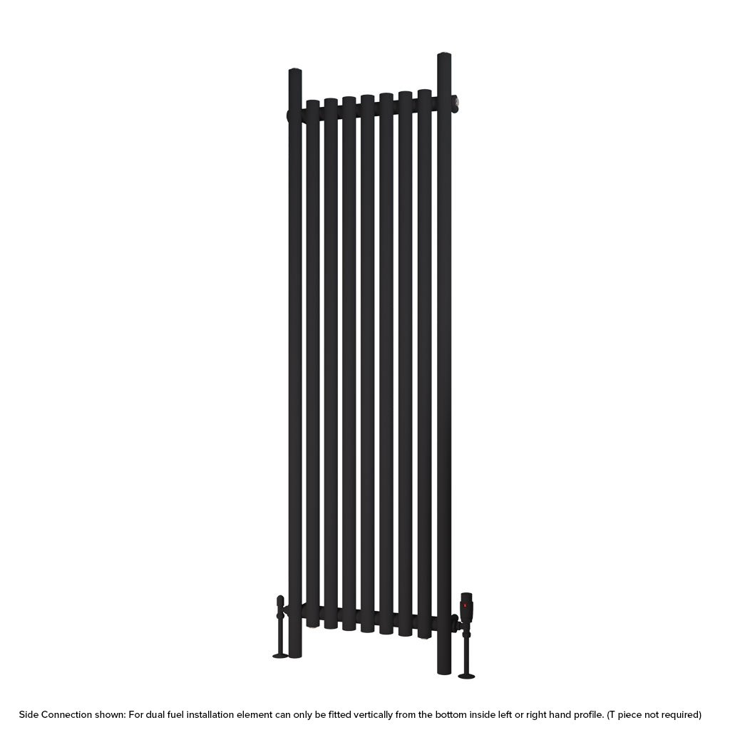 Lambourne 1800 x 540 Radiator Matt Black