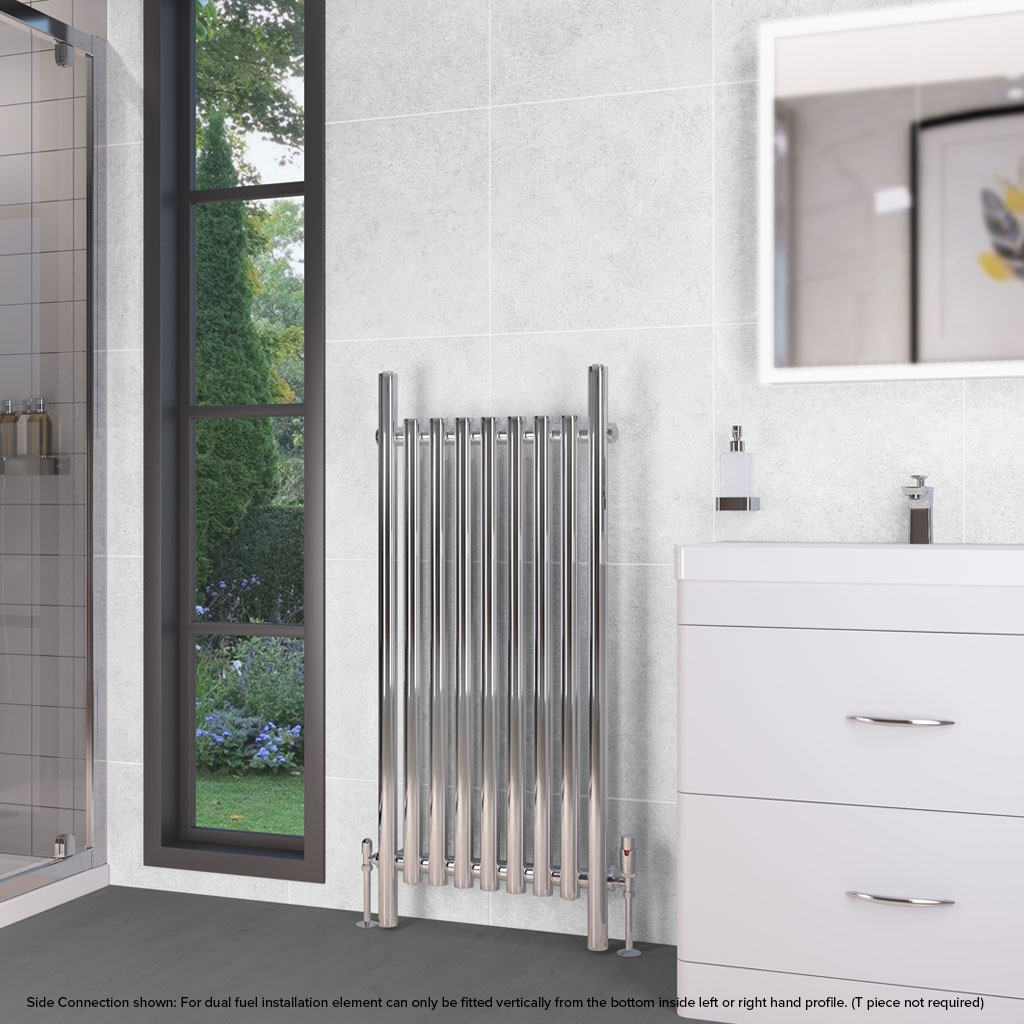 Lambourne 1200 x 540 Radiator Chrome