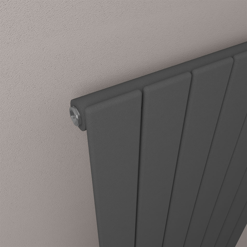 Addington 1400 x 588 Radiator Type10 Matt Anthracite