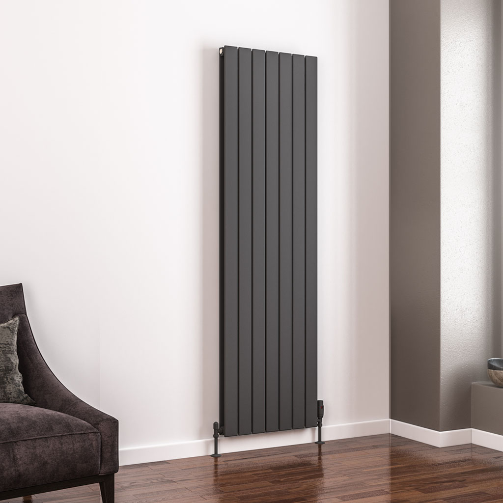 Addington 1800 x 514 Radiator Type20 Matt Anthracite