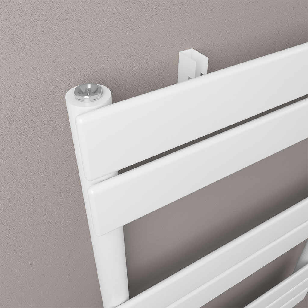 Addington 1750 x 400 Towel Rail Type10 Gloss White