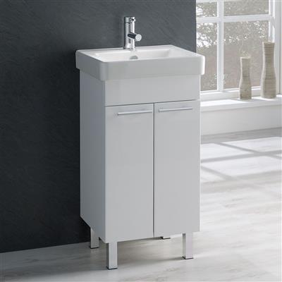 Sorrento 41cm base unit High Gloss White