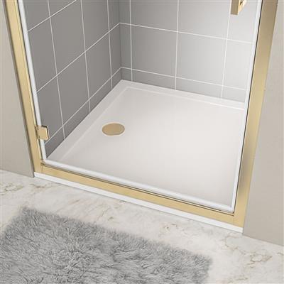  Corsair 800 x 800mm Square 25mm Shower Tray - White 