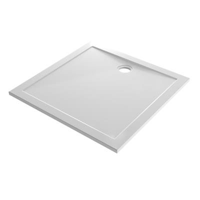  Corsair 900 x 900mm Square 25mm Shower Tray - White 