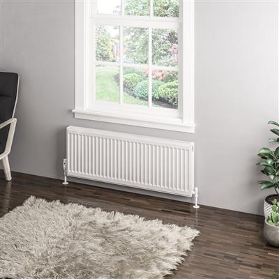 Type 11 Compact Panel Radiator 400 x 1100 Gloss White