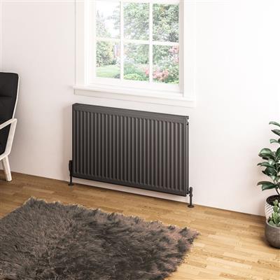 Type 11 Compact Panel Radiator 600 x 1000 Matt Anthracite